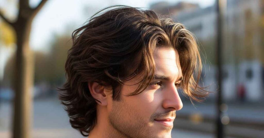 Messy Hairstyle for Men
