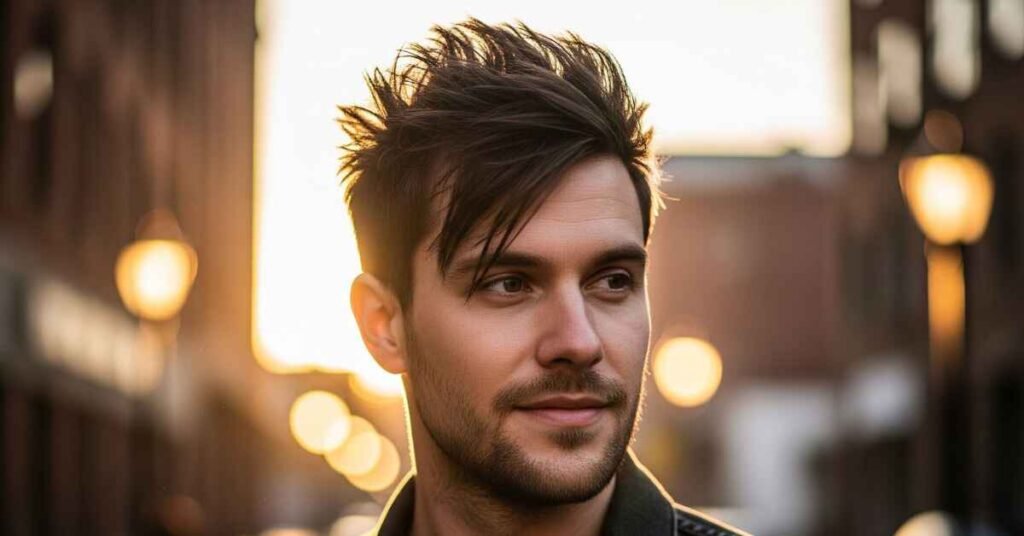 Messy Hairstyle for Men