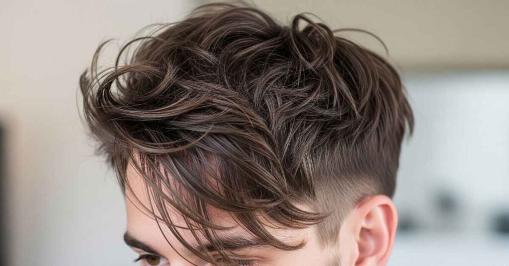 Messy Hairstyle for Men
