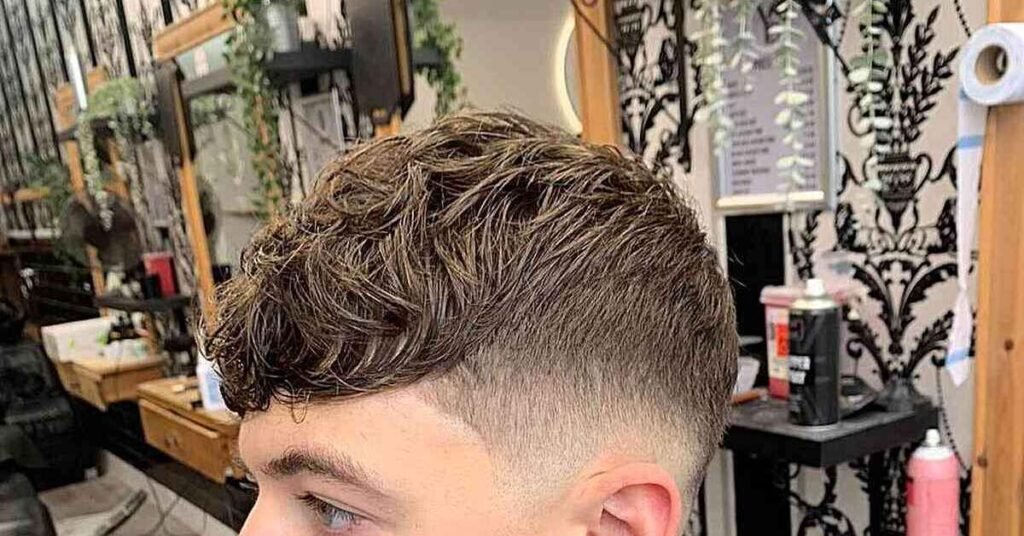 Messy Hairstyle for Men