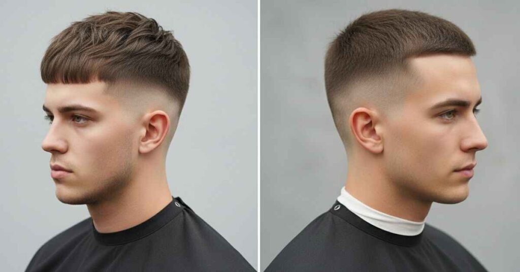 French Crop haircut