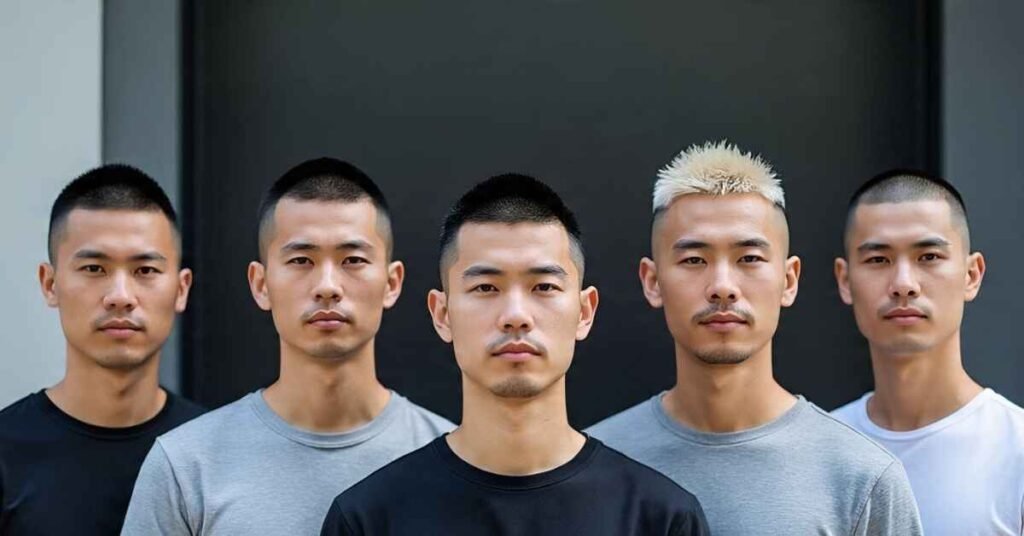  Asian Buzz Cut