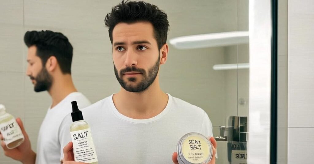 Sea Salt Spray vs Texture Powder