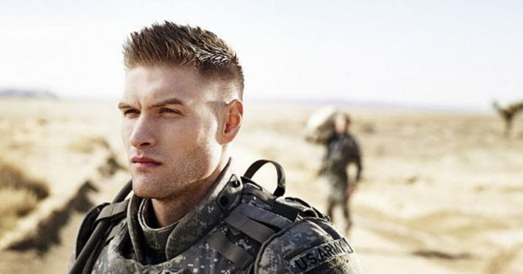men's haircuts military