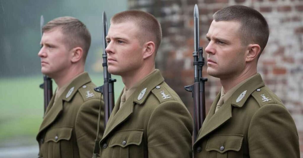 men's haircuts military