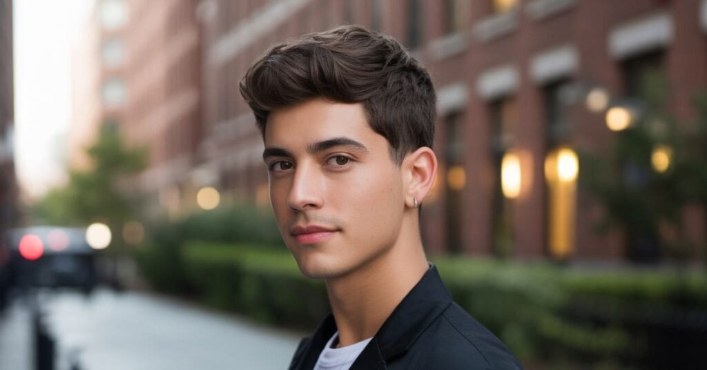 short wavy haircuts men