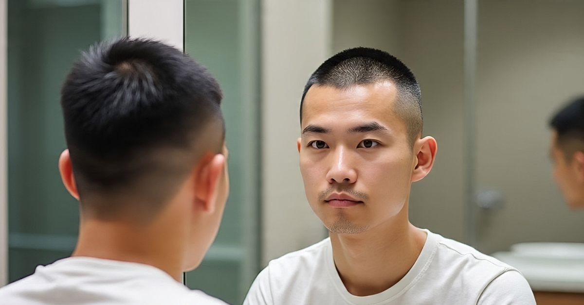 Asian Buzz Cut