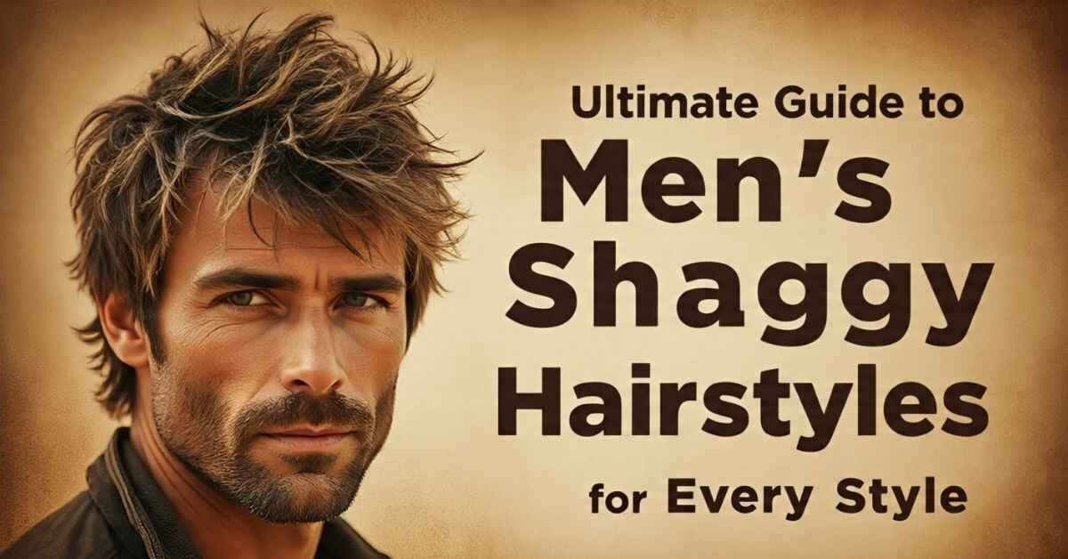 Men's Shaggy Hairstyles
